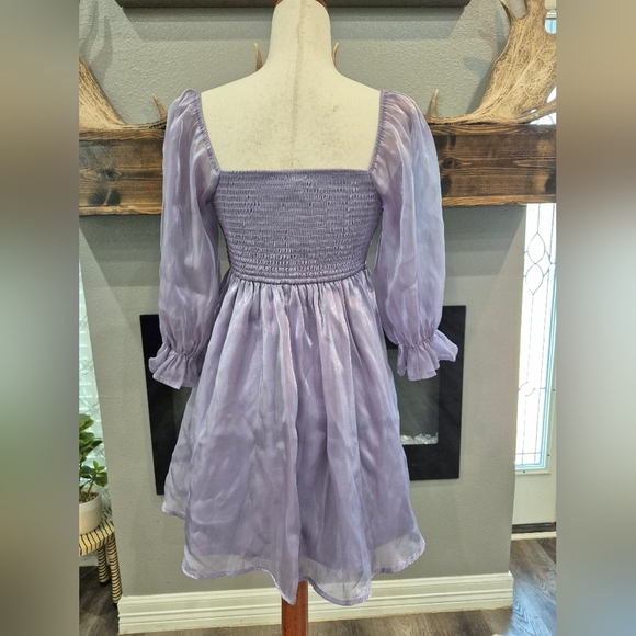 THIRTY THIRTY Dress Size SmallElegant Lavender Kids Dress - Picture 4 of 6